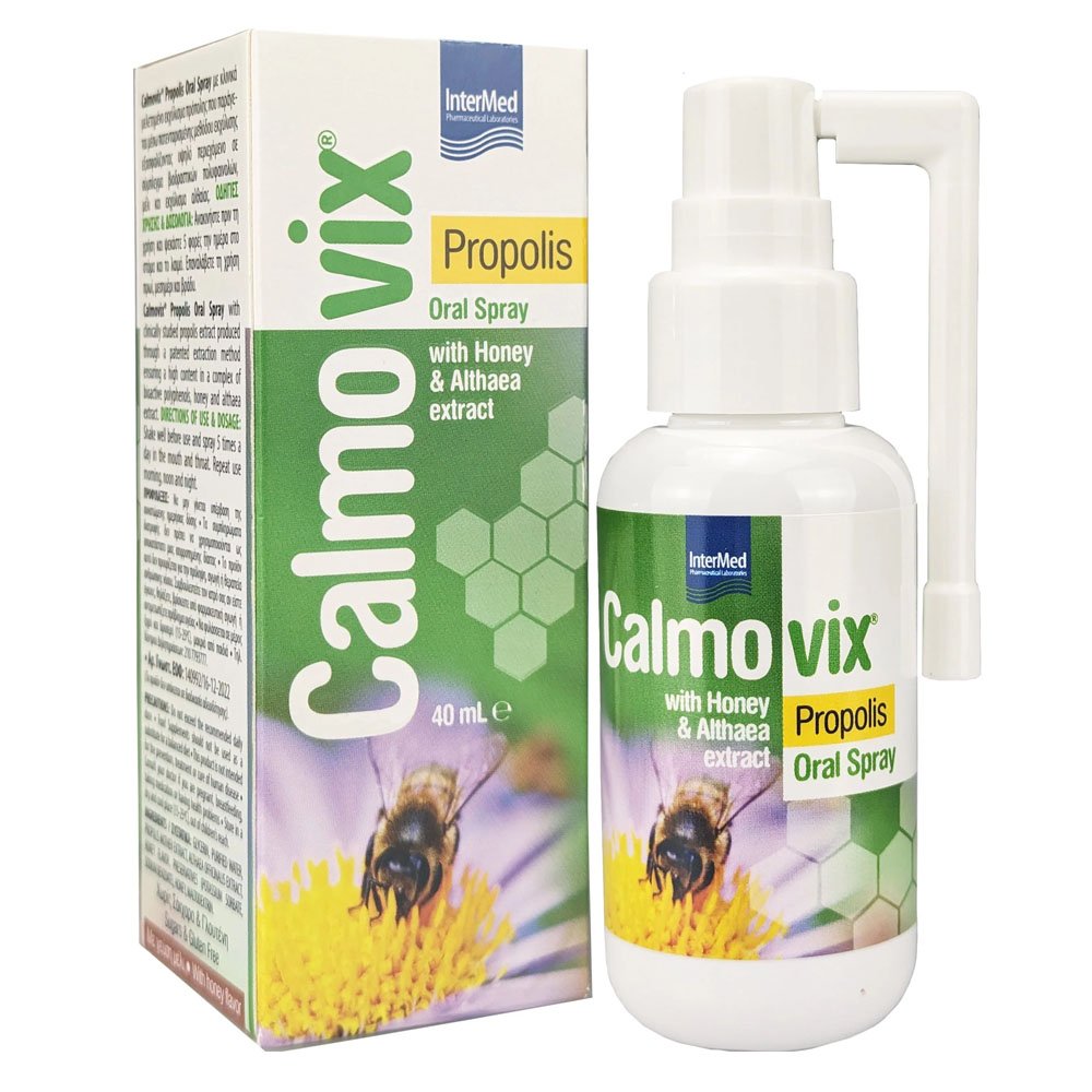 Intermed Calmovix Συμπλήρωμα Διατροφής σε Μορφή Spray Μέλι, 40ml