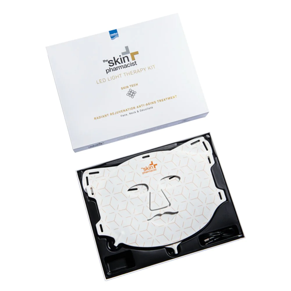 The Skin Pharmacist Led Light Therapy Kit Μάσκα Φωτοθεραπείας Αναζωογόνησης & Αντιγήρανσης για Πρόσωπο, Λαιμό & Ντεκολτέ, 1σετ The Skin Pharmacist Led Light Therapy Kit Μάσκα Φωτοθεραπείας Αναζωογόνησης & Αντιγήρανσης για Πρόσωπο, Λαιμό & Ντεκολτέ, 1σετ