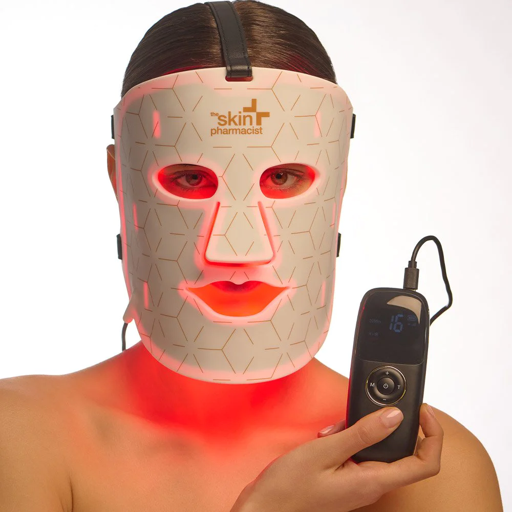 The Skin Pharmacist Led Light Therapy Kit Μάσκα Φωτοθεραπείας Αναζωογόνησης & Αντιγήρανσης για Πρόσωπο, Λαιμό & Ντεκολτέ, 1σετ The Skin Pharmacist Led Light Therapy Kit Μάσκα Φωτοθεραπείας Αναζωογόνησης & Αντιγήρανσης για Πρόσωπο, Λαιμό & Ντεκολτέ, 1σετ