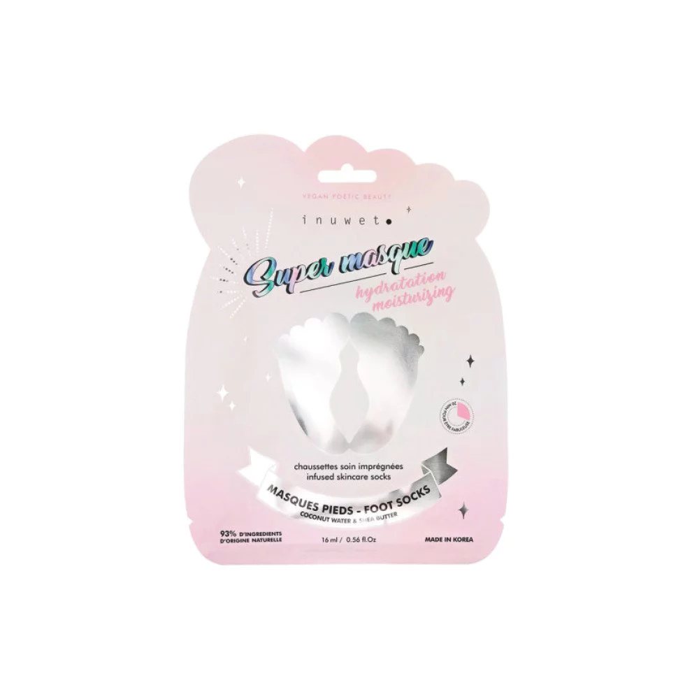 Inuwet Foot Moisturizing Mask Μάσκα Ποδιών για Ανακούφιση, 40ml Inuwet Foot Moisturizing Mask Μάσκα Ποδιών για Ανακούφιση, 40ml