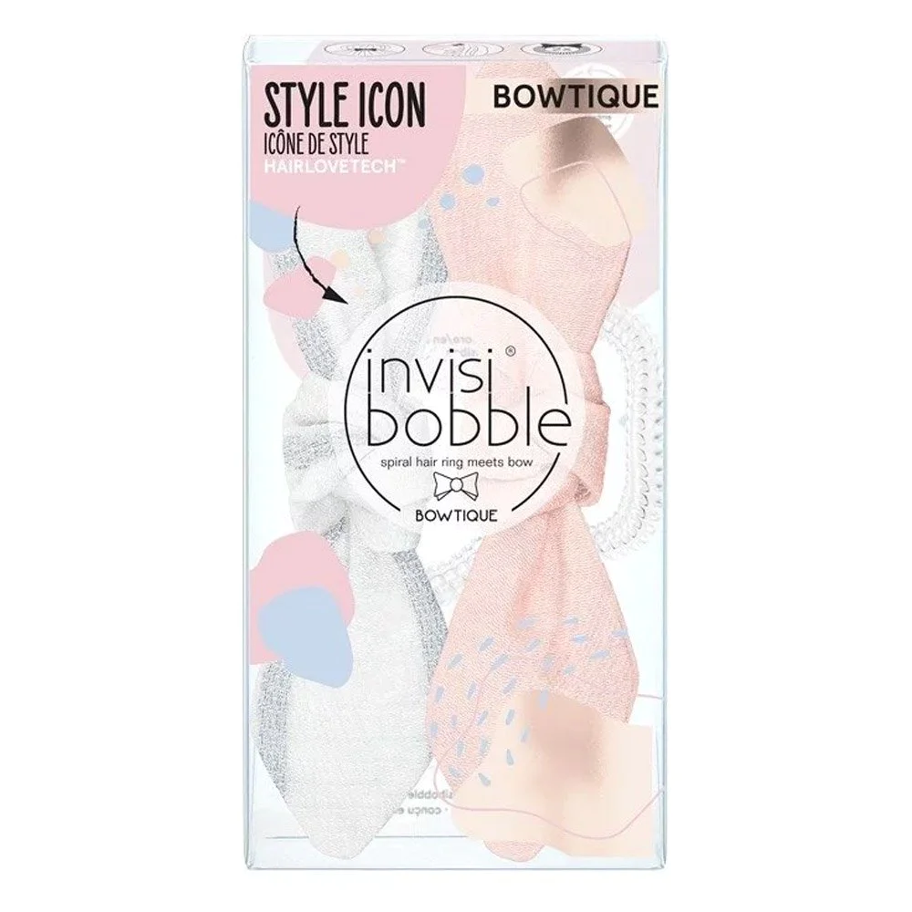 Invisibobble Bowtique Duo Nordic Breeze Lemming Go Σετ 2 Αξεσουάρ Μαλλιών 2 τεμάχια Invisibobble Bowtique Duo Nordic Breeze Lemming Go Σετ 2 Αξεσουάρ Μαλλιών 2 τεμάχια