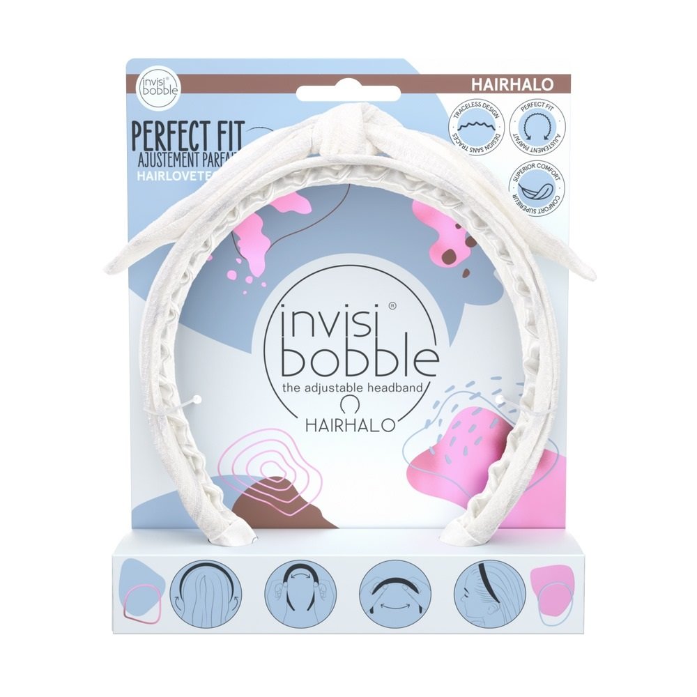 Invisibobble Hairhalo Nordic Breeze Στέκα Μαλλιών με Φιόγκο One Size, 1τμχ