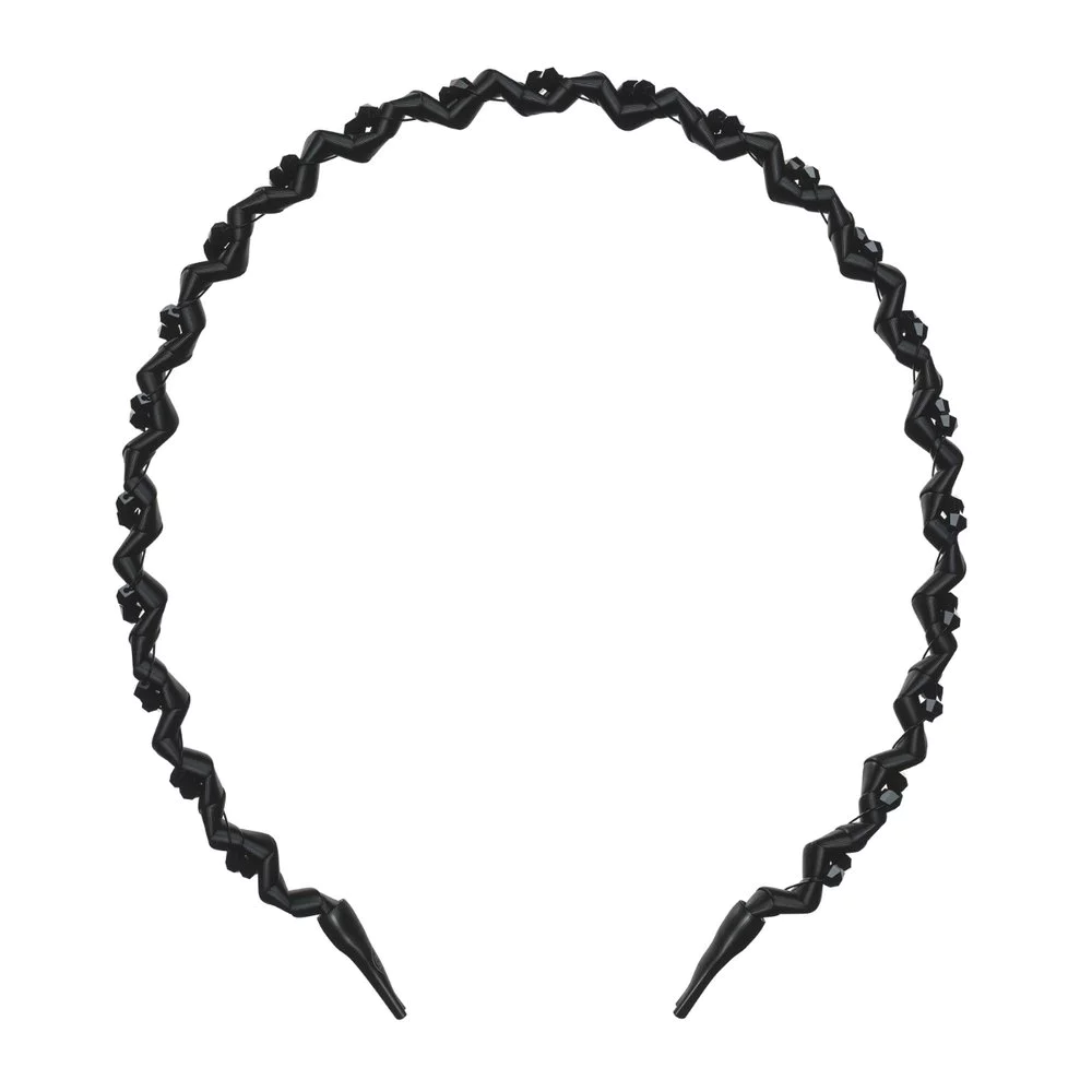 Invisibobble Hairhalo True Dark Sparkle, Στέκα Μαλλιών,1τμχ Invisibobble Hairhalo True Dark Sparkle, Στέκα Μαλλιών,1τμχ