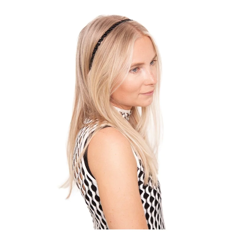 Invisibobble Hairhalo True Dark Sparkle, Στέκα Μαλλιών,1τμχ Invisibobble Hairhalo True Dark Sparkle, Στέκα Μαλλιών,1τμχ
