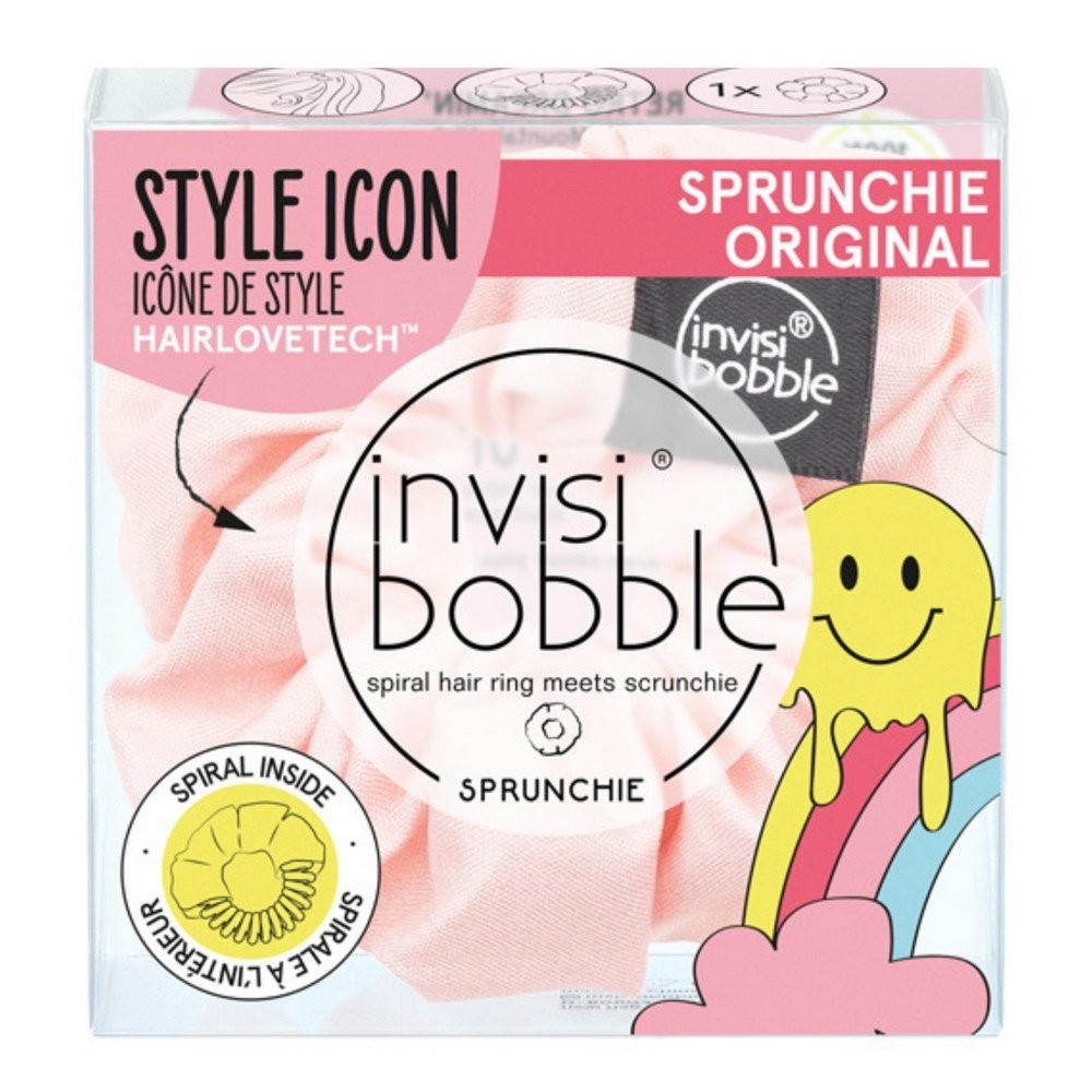 Invisibobble Sprunchie Single Retro Dreamin Paint No Mountain High, Λαστιχάκι Μαλλιών, 1 τμχ