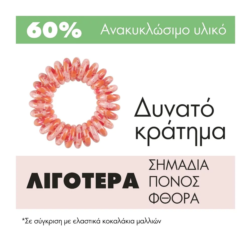 Invisibobble Original Earth Collection Save It Or Waste It Λαστιχάκι Μαλλιών Σπιράλ, 3τμχ Invisibobble Original Earth Collection Save It Or Waste It Λαστιχάκι Μαλλιών Σπιράλ, 3τμχ
