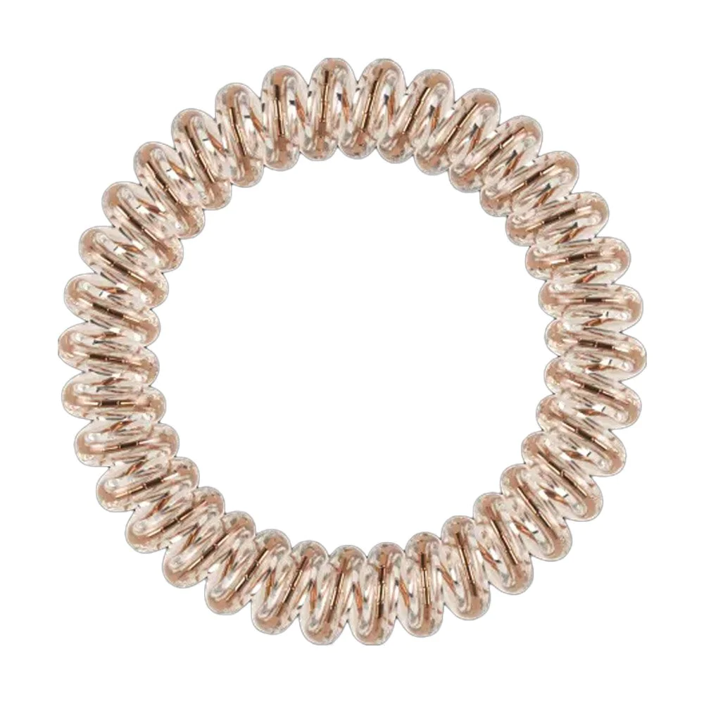 Invisibobble Fashion Slim Σπιράλ Λαστιχάκια Bronze Me Pretty, 3τμχ Invisibobble Fashion Slim Σπιράλ Λαστιχάκια Bronze Me Pretty, 3τμχ