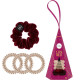 Invisibobble Promo Time to Shine A Real Treet Original Time to Shine Bronze Me Pretty, 3τμχ & Sprunchie Red Wine Is Fine, 1τμχ