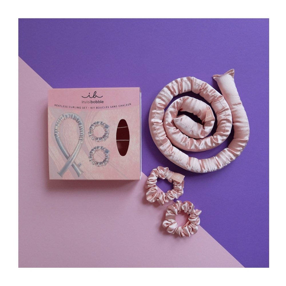 Invisibobble Gift Set Handle with Curl Κιτ Δημιουργίας για Μπούκλες & Κυματιστά Μαλλιά, 3τμχ
