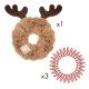 Invisibobble Λαστιχάκια Μαλλιών Red Nose Reindeer Κόκκινο, 4τμχ Invisibobble Λαστιχάκια Μαλλιών Red Nose Reindeer Κόκκινο, 4τμχ