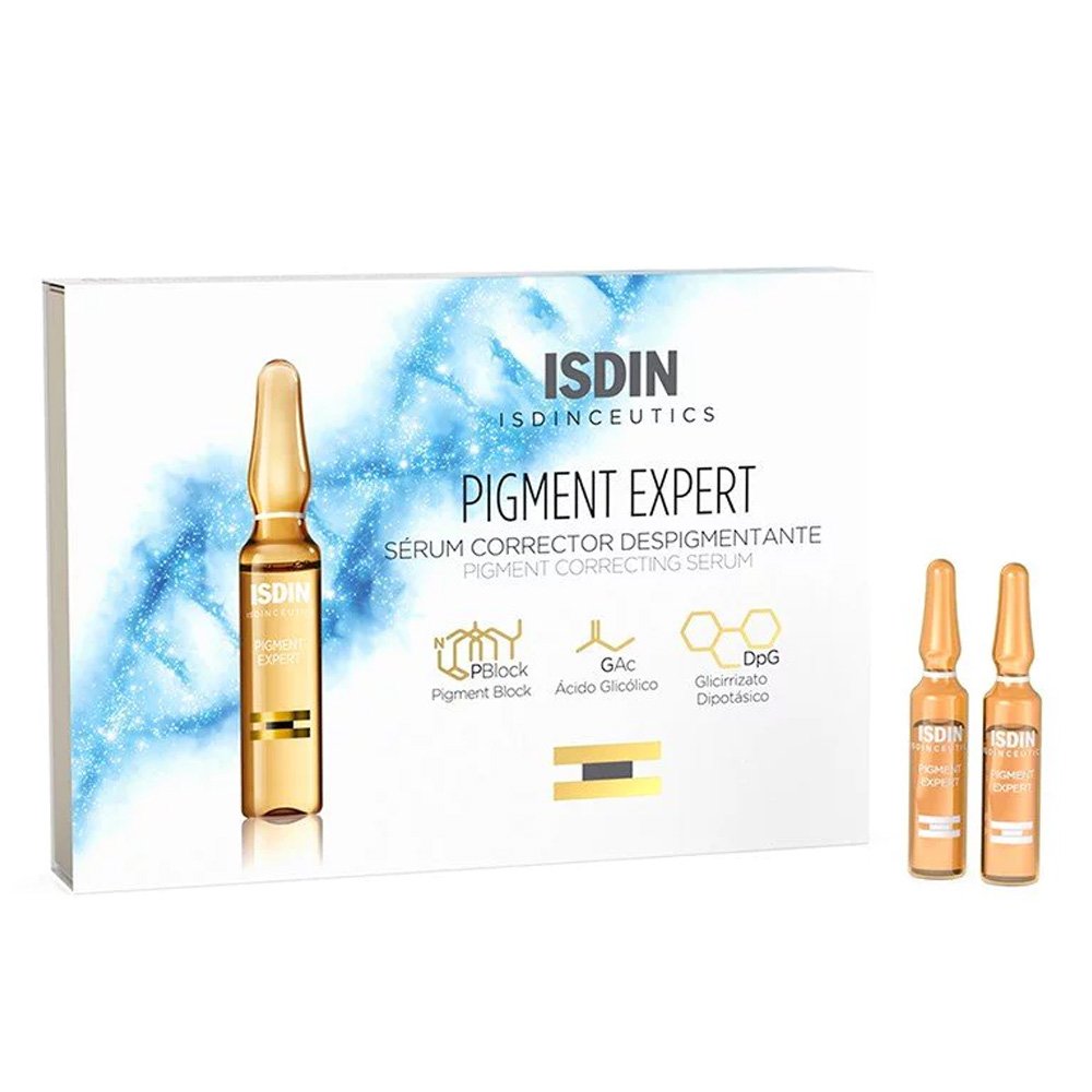 Isdin Pigment Expert Επιδιορθωτικός Ορός Προσώπου για Διχρωμίες/Κηλίδες σε Αμπούλες , 20ml
