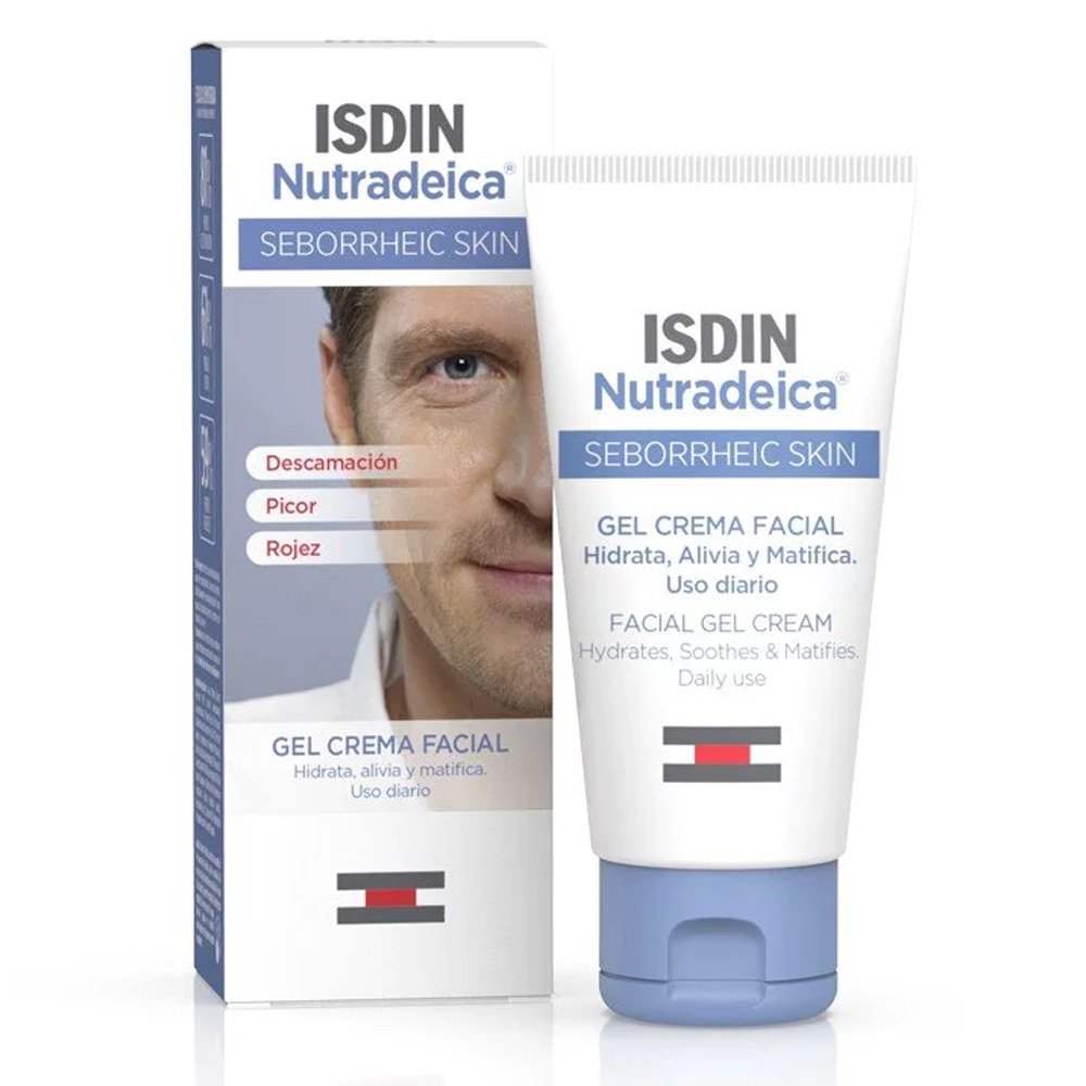 Isdin Nutradeica Facial gel cream Κρέμα Προσώπου για Σμηγματορρϊκό Δέρμα, 50ml