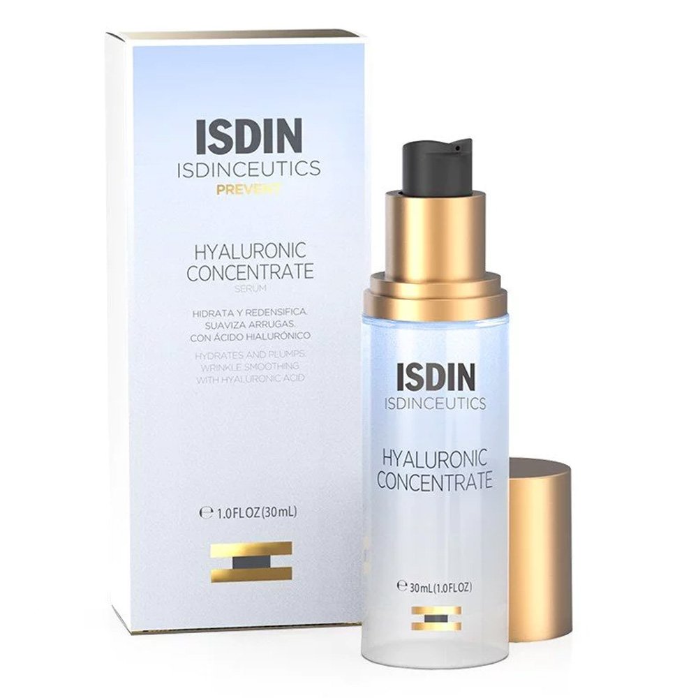 Isdin Hyaluronic Concetrate Serum Ορός Προσώπου για Βαθιά Ενυδάτωση για Φωτεινό & Λαμπερό Δέρμα, 30ml