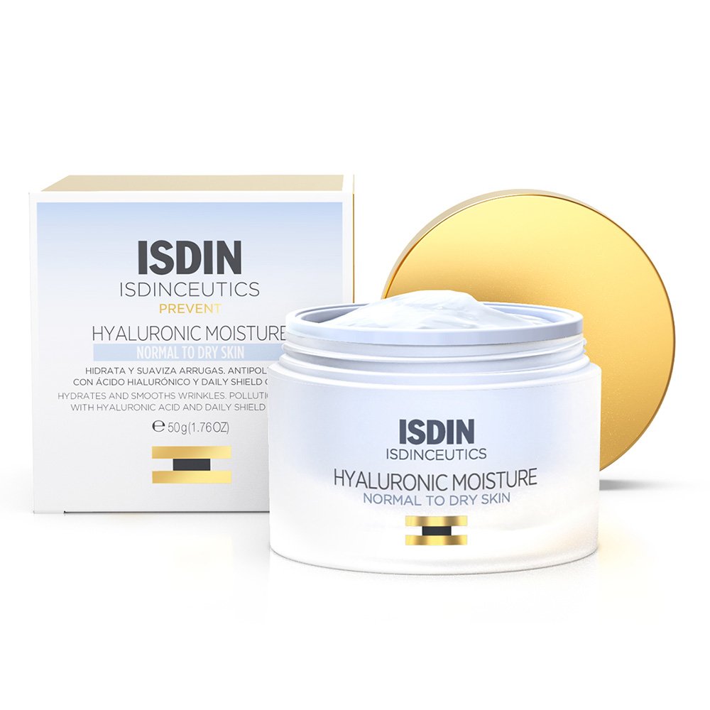 Isdin Isdinceutics Prevent Hyaluronic Moisture Normal/Dry Skin Κρέμα Προσώπου για Κανονικό/Ξηρό Δέρμα