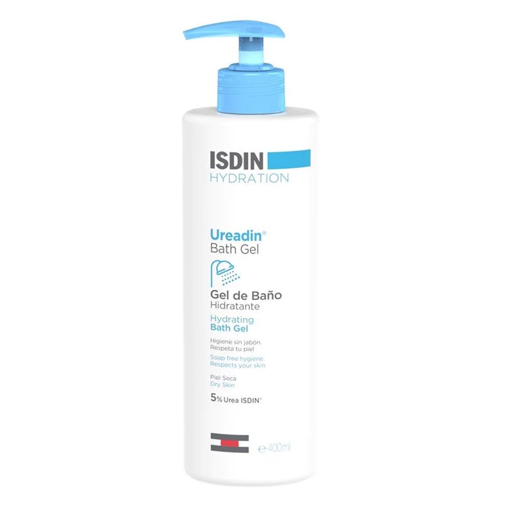 Isdin Ureadin 5% Urea Bath Gel Body Cleansing Gel very Soft Texture & Easy to rinse Καθαριστικό Αφρόλουτρο Καθαρισμού, 400ml