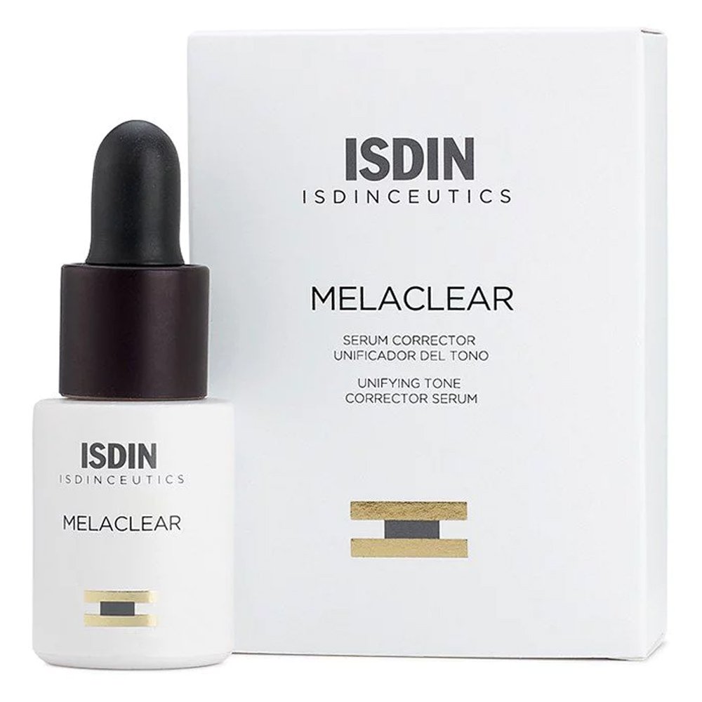 Isdin Melaclear Facial Serum Διορθωτικός Ορός για την Ομαλοποίηση του Τόνου του Δέρματος, 15ml