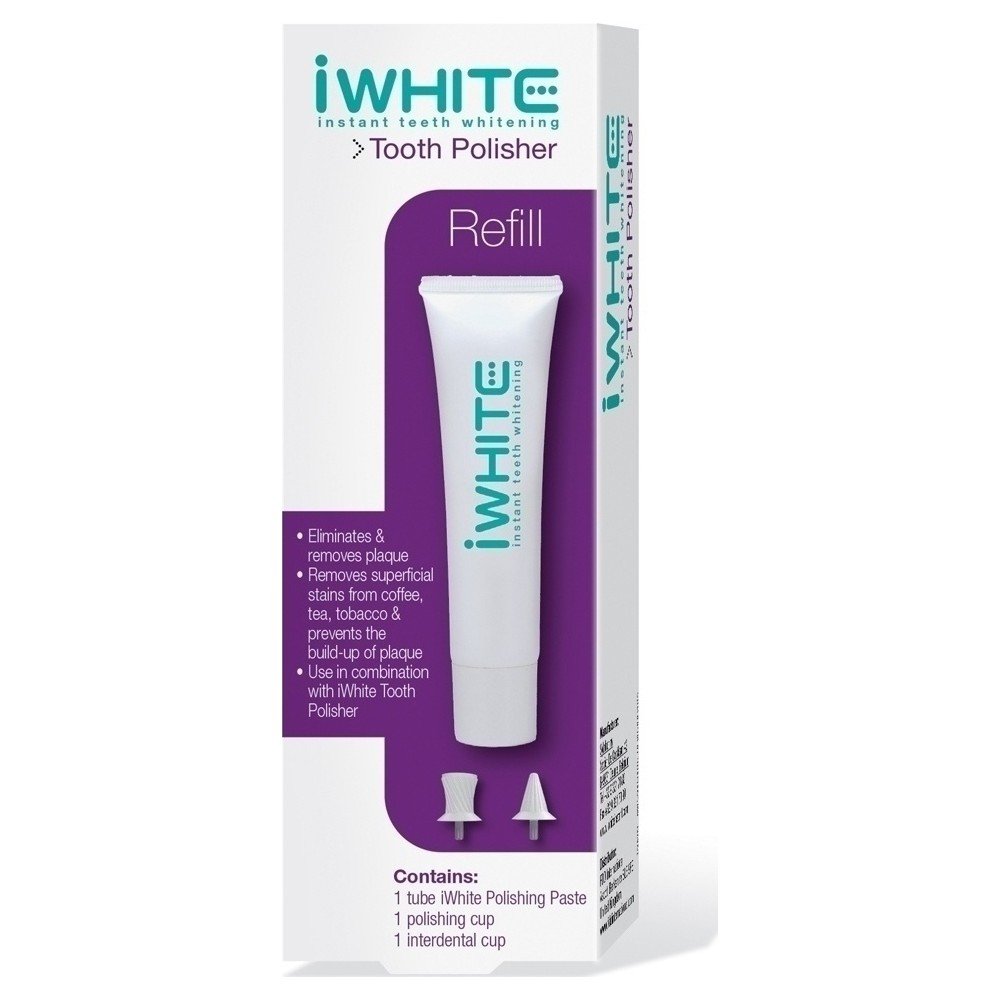 iWhite Tooth Polisher Refill, Ανταλλακτική Γυαλιστική Κρέμα, 20ml