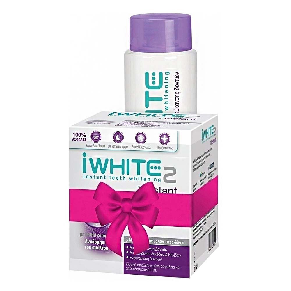 Iwhite Promo Superior Whitening Kit Σετ Λεύκανσης,10trays & Supreme Mouthwash Στοματικό Διάλυμα, 500ml