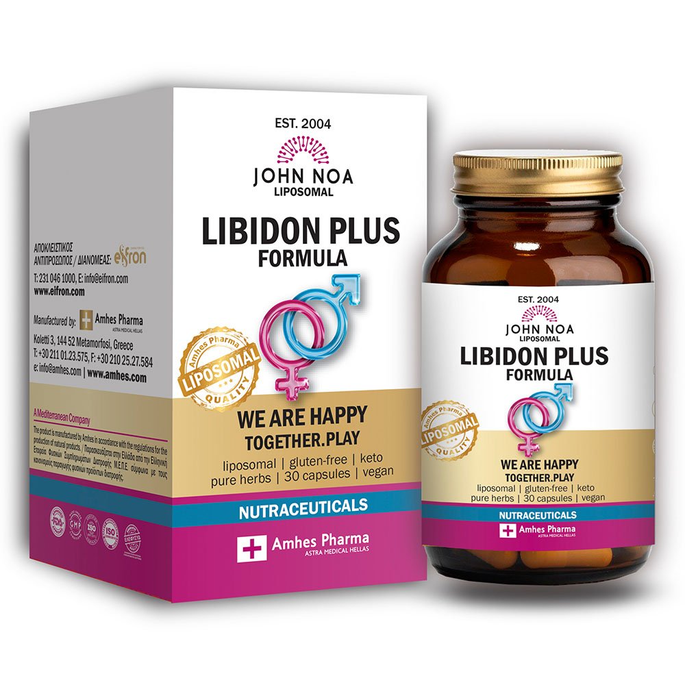 John Noa Liposomal Libidon Plus Formula, 30φυτικές κάψουλες