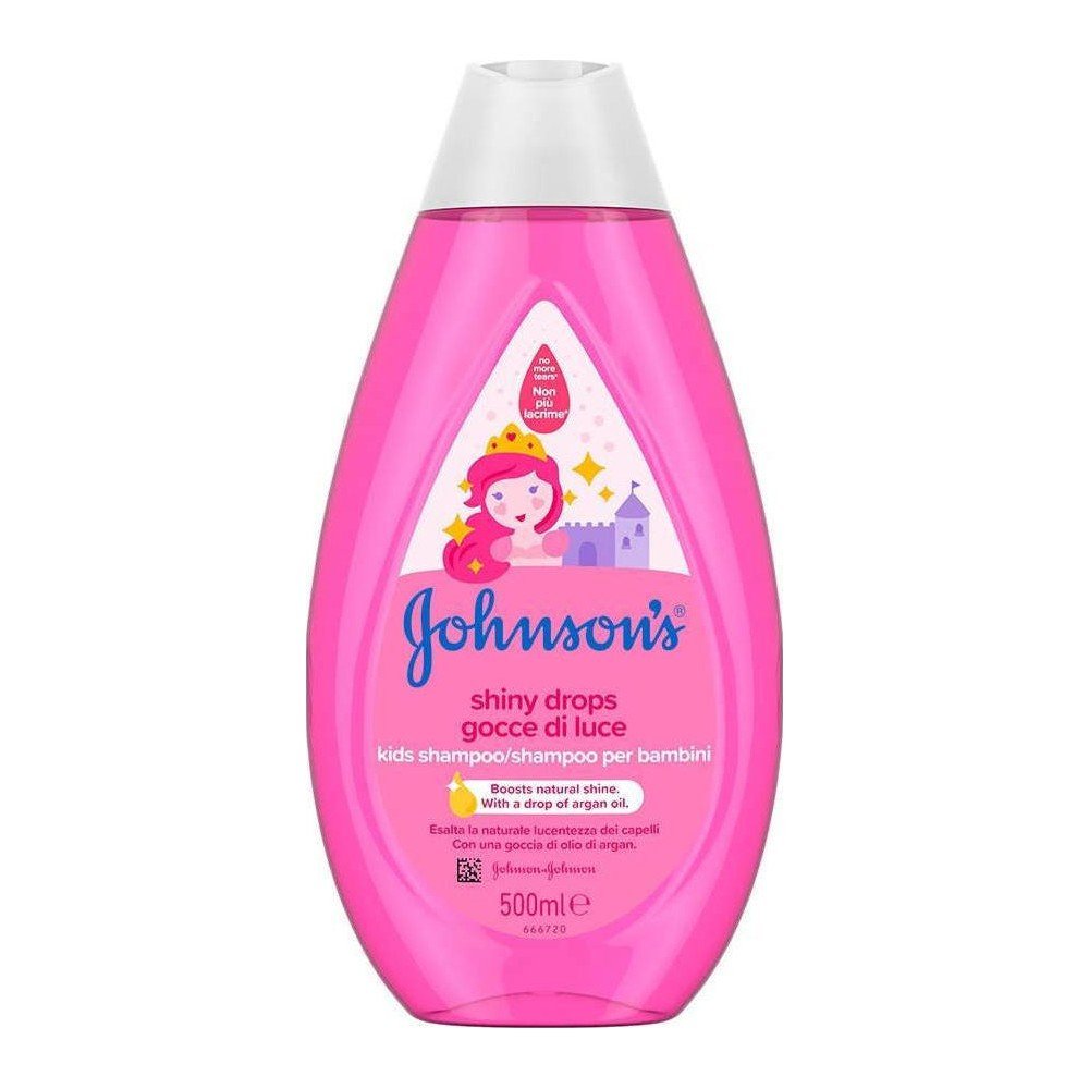 Johnson's Kids Shiny Drops Shampoo Σαμπουάν Λαμπερά Μαλλιά 500ml