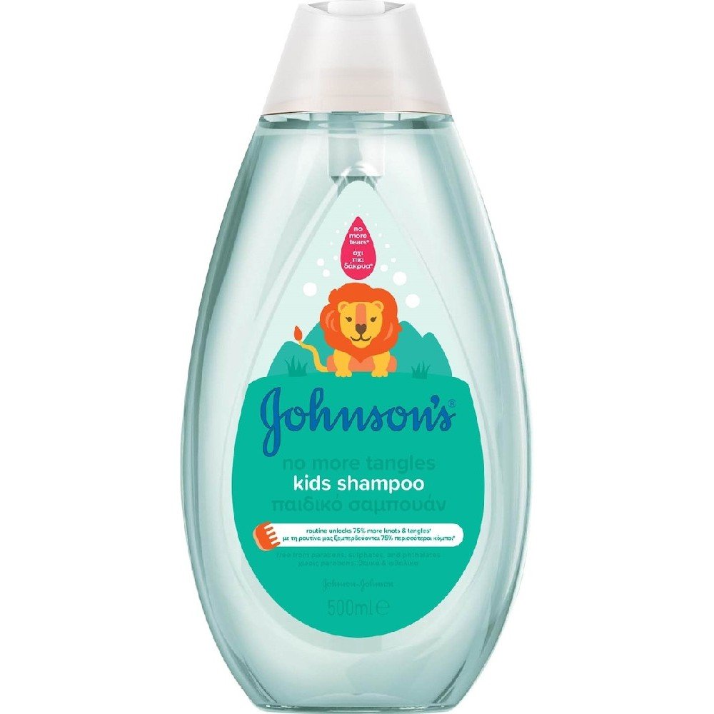 Johnson & Johnson No More Tangles Kids Shampoo 500ml