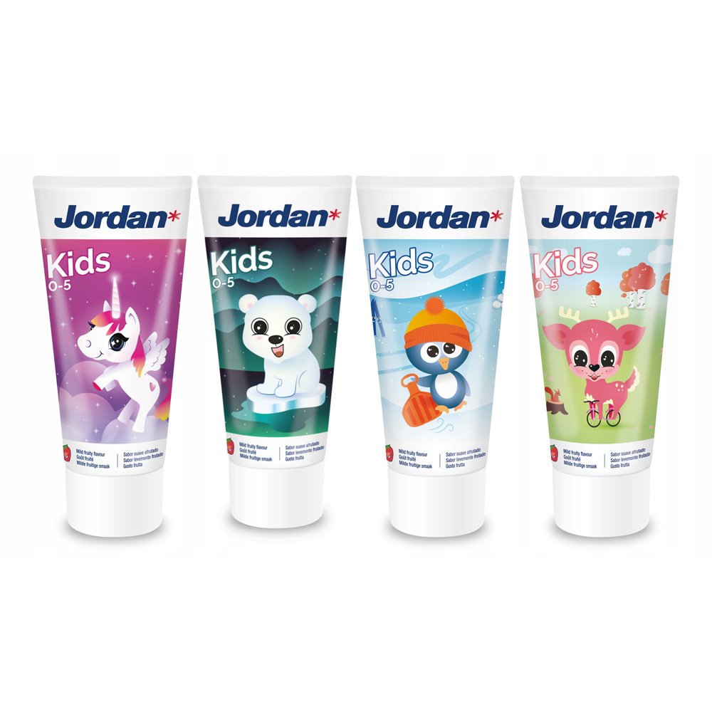 Jordan Kids Toothpaste Παιδική Οδοντόκρεμα 0-5 Ετών, 50ml
