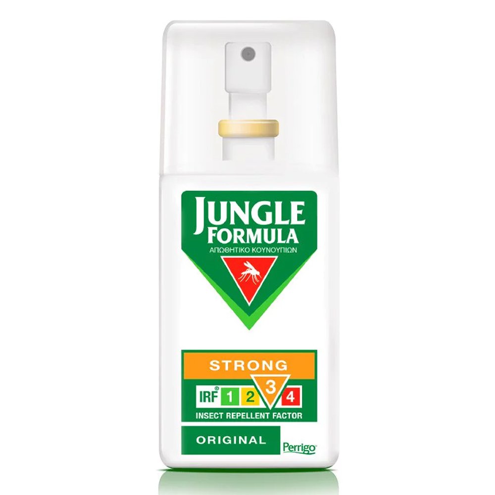 Jungle Formula Strong Original Εντομοαπωθητικό Αντικουνουπικό Spray, 75ml