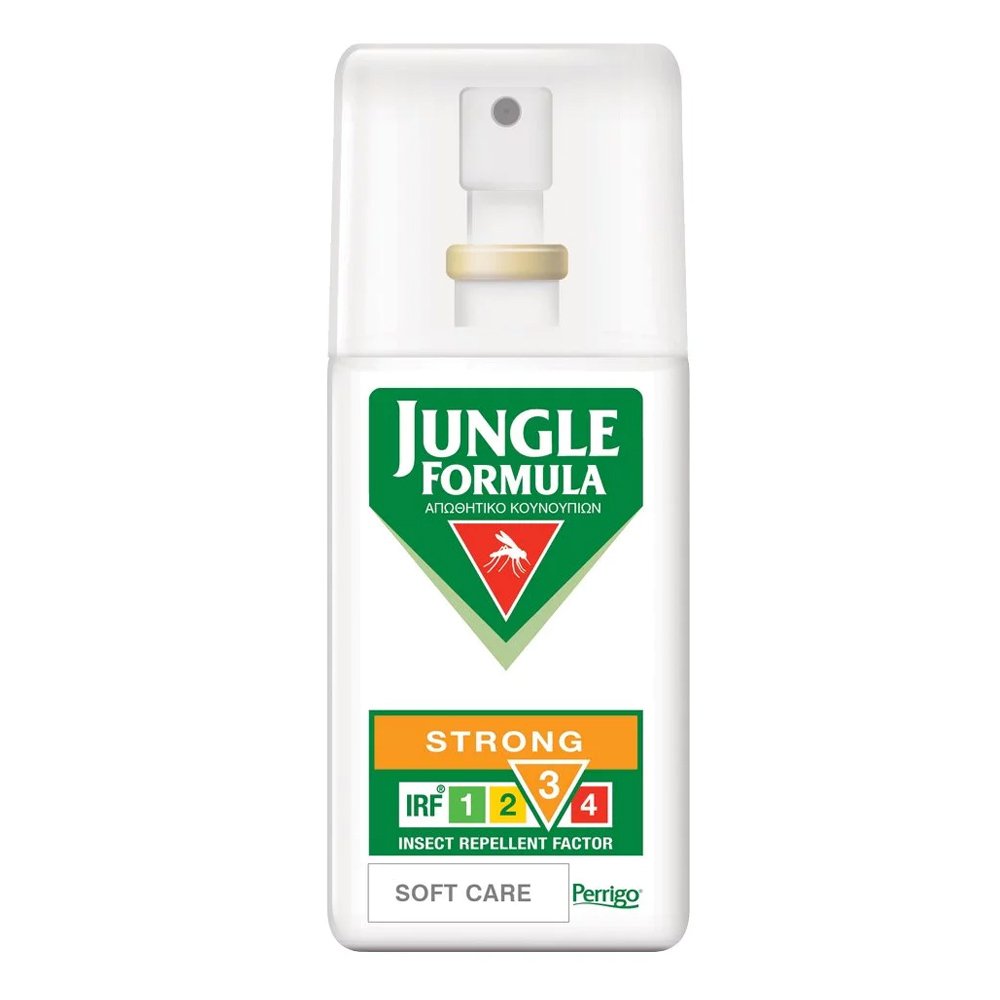 Jungle Formula Strong Soft Care Εντομοαπωθητικό Αντικουνουπικό σπρέι, 75ml