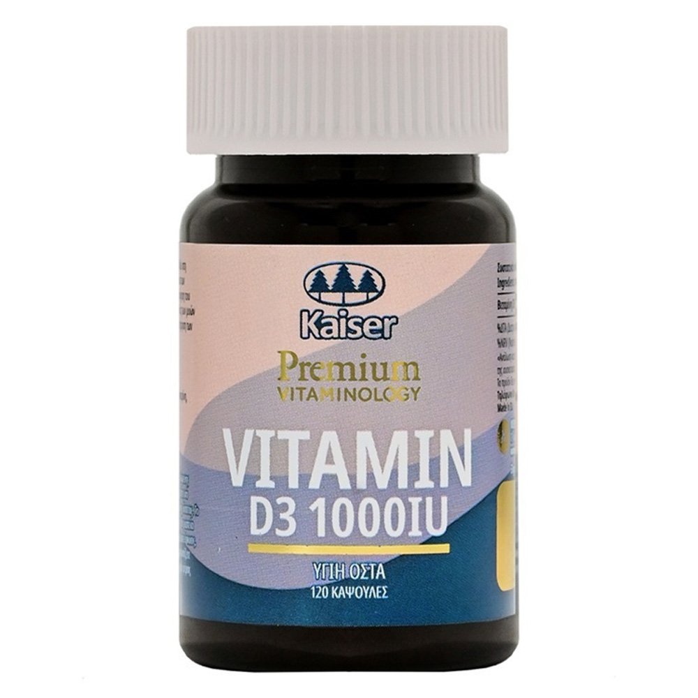 Kaiser 1889 Premium Vitaminology Βιταμίνη 4000iu, 120 κάψουλες