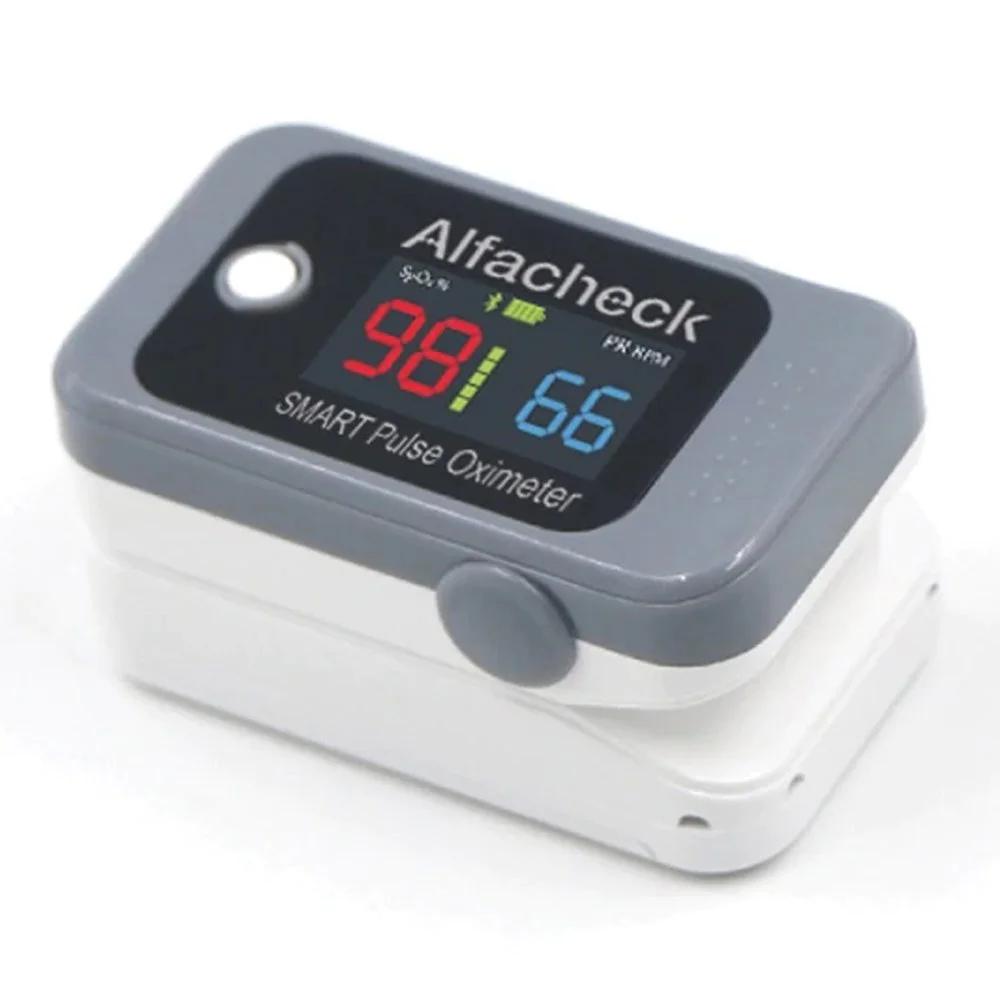 Alfacheck Smart Pulse Oximeter Έξυπνο Παλμικό Οξύμετρο, 1τμχ Alfacheck Smart Pulse Oximeter Έξυπνο Παλμικό Οξύμετρο, 1τμχ
