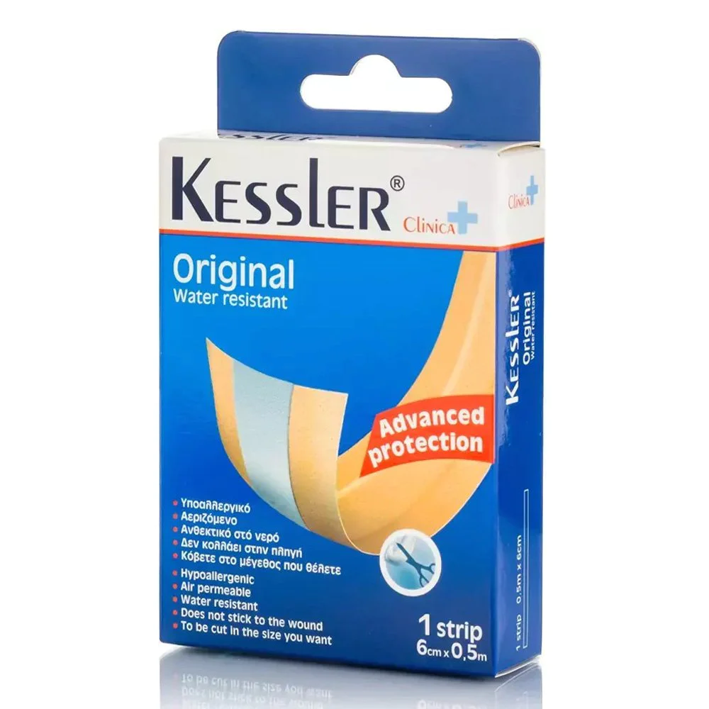 Kessler Clinica Original Aυτοκόλλητος Επίδεσμος 6cm x 0.5m, 1τμχ Kessler Clinica Original Aυτοκόλλητος Επίδεσμος 6cm x 0.5m, 1τμχ