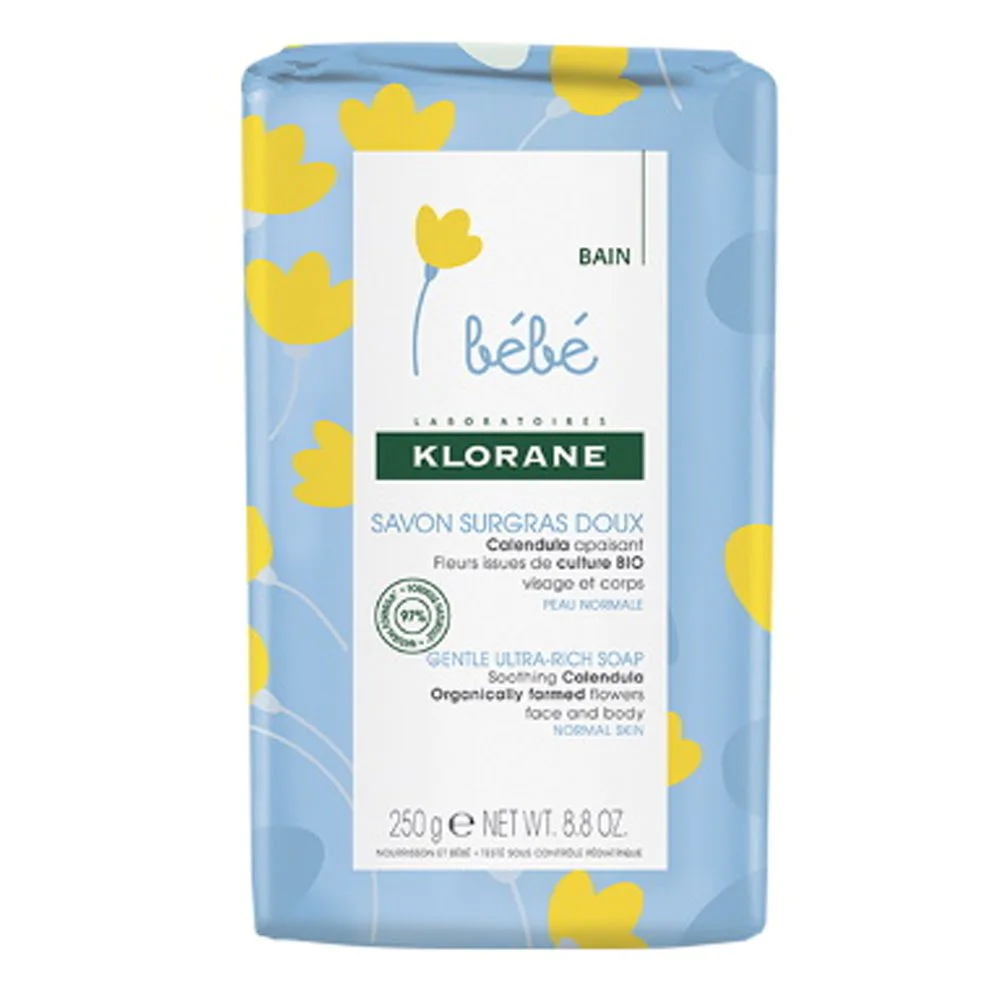 Klorane Bebe Savon Surgras Doux Ήπιο Σαπούνι για Βρέφη & μεγαλύτερα Μωρά, 250g Klorane Bebe Savon Surgras Doux Ήπιο Σαπούνι για Βρέφη & μεγαλύτερα Μωρά, 250g