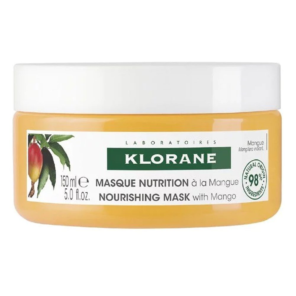 Klorane Mango Butter Hair Mask Dry Hair Μάσκα Μαλλιών, 150ml