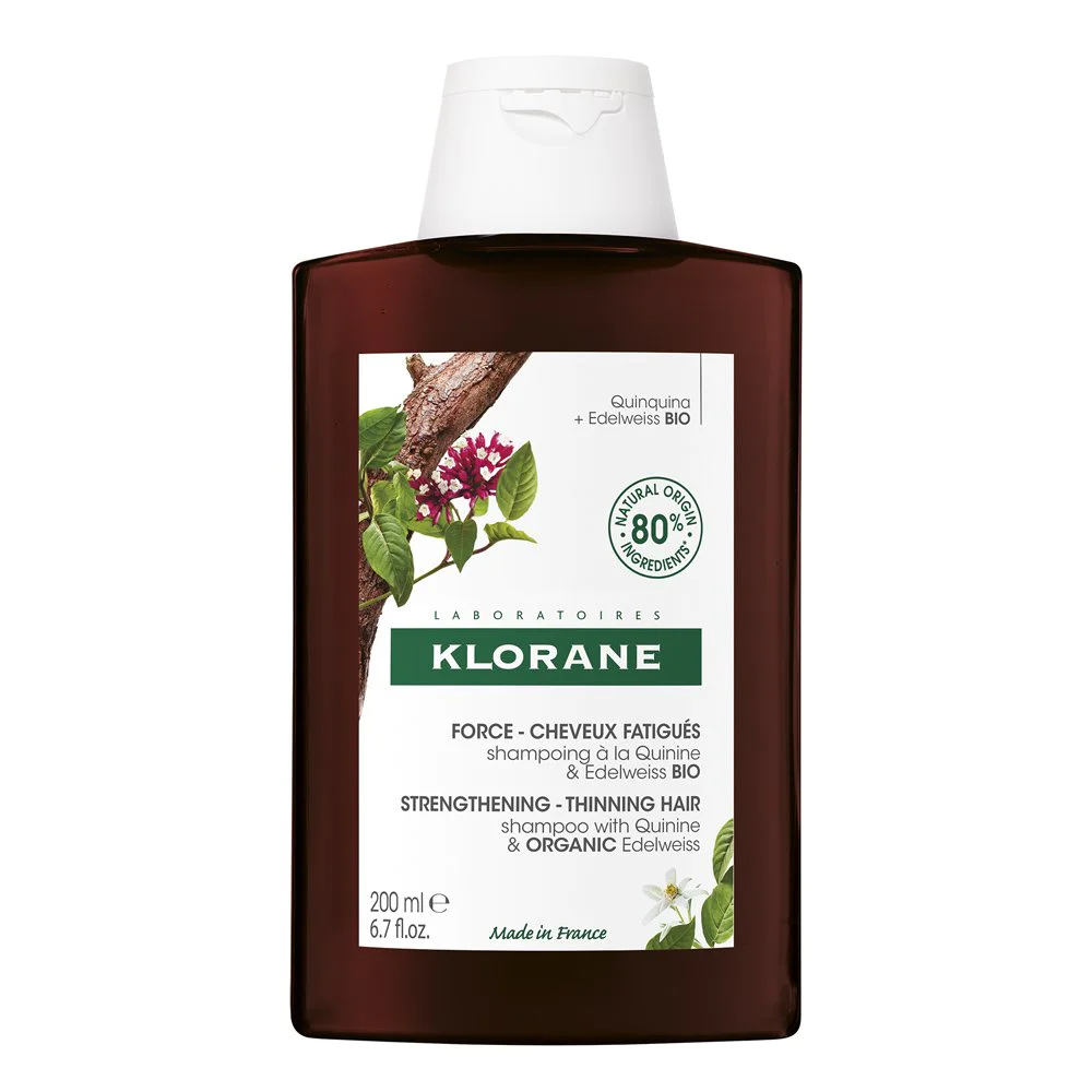 Klorane Quinnine Shampoo Σαμπουάν για Ενδυνάμωση & κατά της Τριχόπτωσης με Κινίνη και ΒΙΟΛΟΓΙΚΟ Εντελβάις - Τριχόπτωση, Ταλαιπωρημένα Μαλλιά, 200ml Klorane Quinnine Shampoo Σαμπουάν για Ενδυνάμωση & κατά της Τριχόπτωσης με Κινίνη και ΒΙΟΛΟΓΙΚΟ Εντελβάις - Τριχόπτωση, Ταλαιπωρημένα Μαλλιά, 200ml