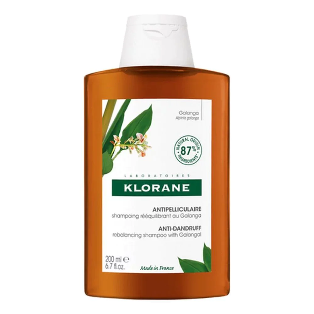Klorane Galanga Σαμπουάν για Λιπαρή και Ξηρή Πιτυρίδα με Γκάλανγκα, 200ml Klorane Galanga Σαμπουάν για Λιπαρή και Ξηρή Πιτυρίδα με Γκάλανγκα, 200ml