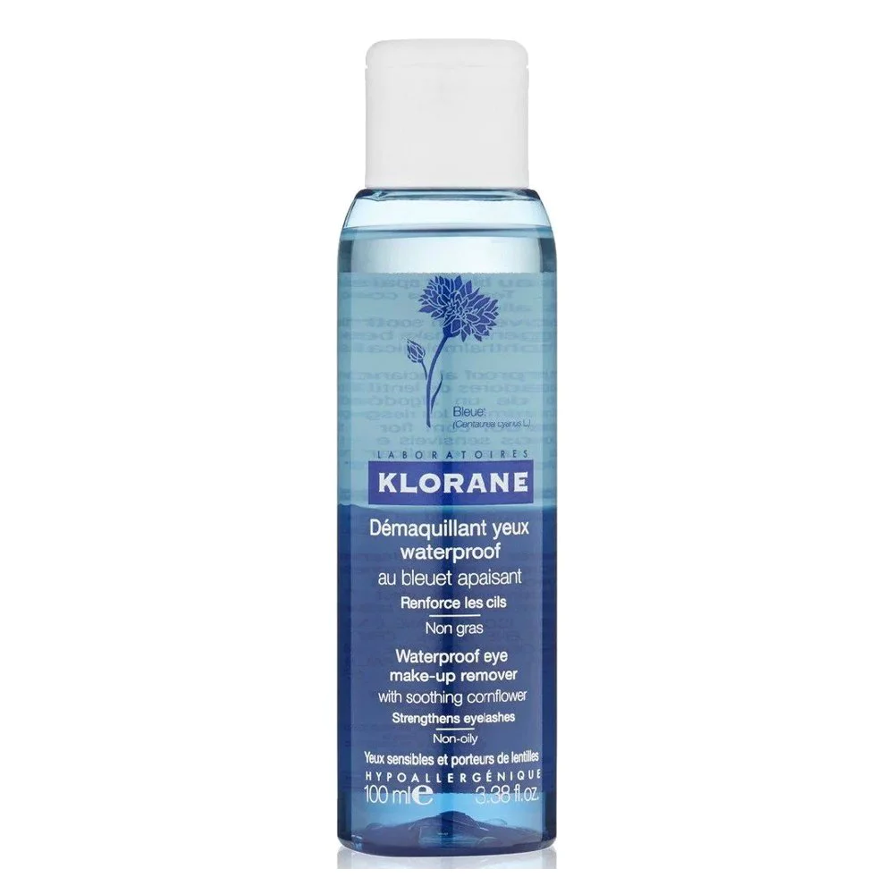 Klorane Bleuet Waterproof Eye Make-up Remover Αδιάβροχο Ντεμακιγιάζ Ματιών, 100ml Klorane Bleuet Waterproof Eye Make-up Remover Αδιάβροχο Ντεμακιγιάζ Ματιών, 100ml