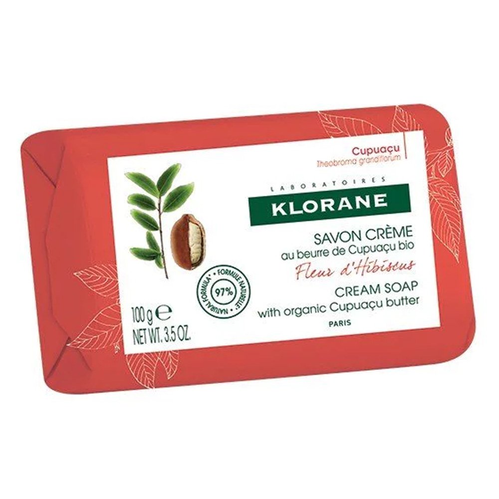 Klorane Cupuacu Κρεμώδες Σαπούνι για κάθε τύπο Δέρματος με Άνθος Iβίσκου, 100gr