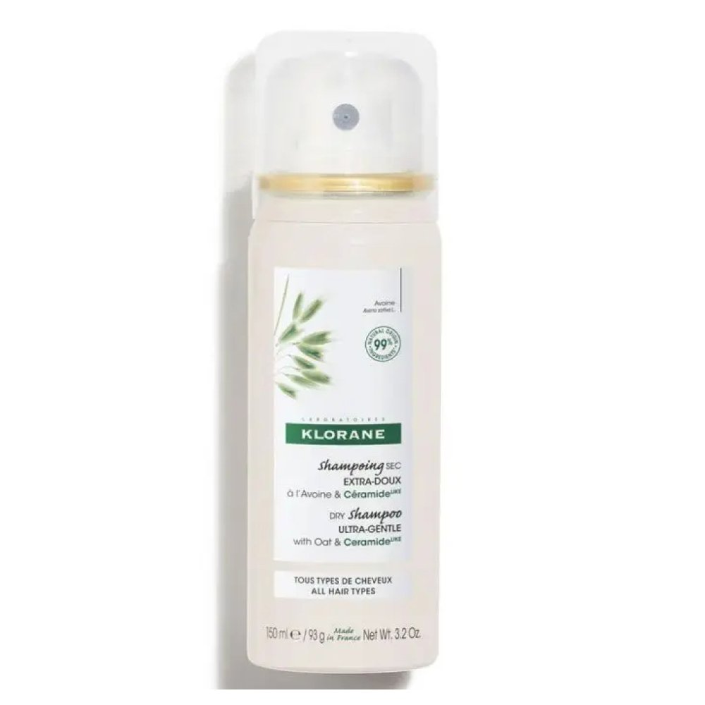 Klorane Dry Shampoo Ultra Gentle Oat & Ceramide Ξηρό Σαμπουάν με Βρώμη, 50ml