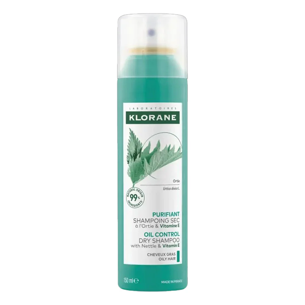 Klorane Dry Shampoo with Nettle & Vitamin E Tinted Ξηρό Σαμπουάν για Λιπαρά Μαλλιά με Τσουκνίδα και Βιταμίνη Ε, 150ml Klorane Dry Shampoo with Nettle & Vitamin E Tinted Ξηρό Σαμπουάν για Λιπαρά Μαλλιά με Τσουκνίδα και Βιταμίνη Ε, 150ml