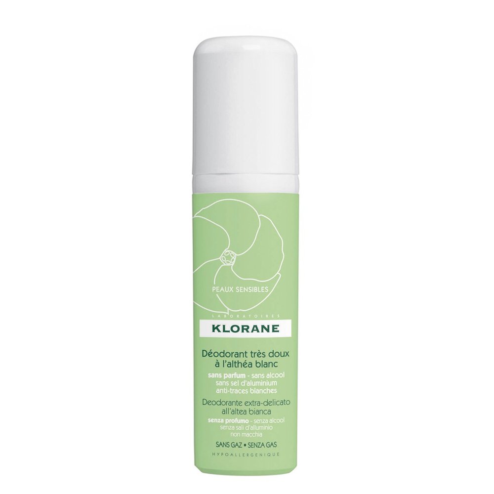 Klorane Deodorants Αποσμητικό Spray με Λευκή Αλθέα, 125ml