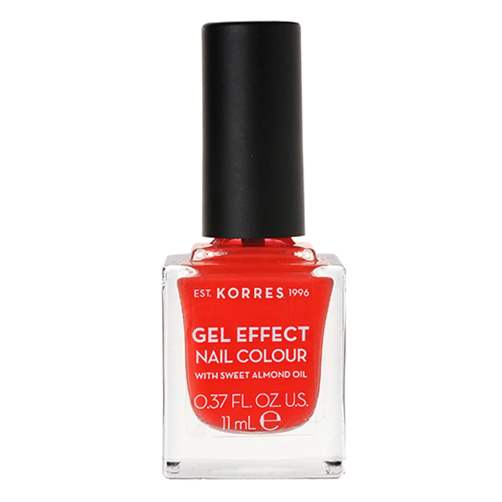 Korres Gel Effect Nail Color Βερνίκι Νυχιών Coral 45, 11ml Korres Gel Effect Nail Color Βερνίκι Νυχιών Coral 45, 11ml