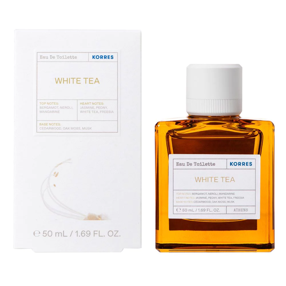 Korres Eau De Toilette White Tea Γυναικείο Άρωμα με Λευκό Τσάι, 50ml Korres Eau De Toilette White Tea Γυναικείο Άρωμα με Λευκό Τσάι, 50ml