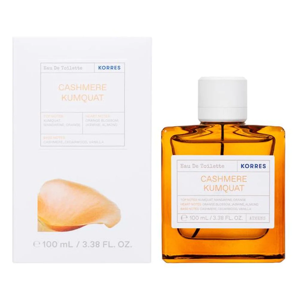 Korres Eau de Toilette Cashmere Kumquat Γυναικείο Άρωμα, 100ml Korres Eau de Toilette Cashmere Kumquat Γυναικείο Άρωμα, 100ml