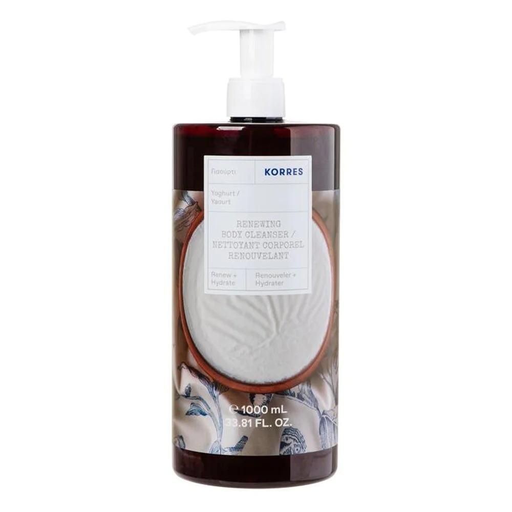 Korres Renewing Body Cleanser Γιαούρτι Αφρόλουτρο, 1000ml Korres Renewing Body Cleanser Γιαούρτι Αφρόλουτρο, 1000ml