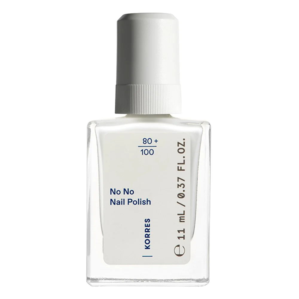 Korres No No Nail Polish Βερνίκι Νυχιών 01 Pure White, 11ml Korres No No Nail Polish Βερνίκι Νυχιών 01 Pure White, 11ml