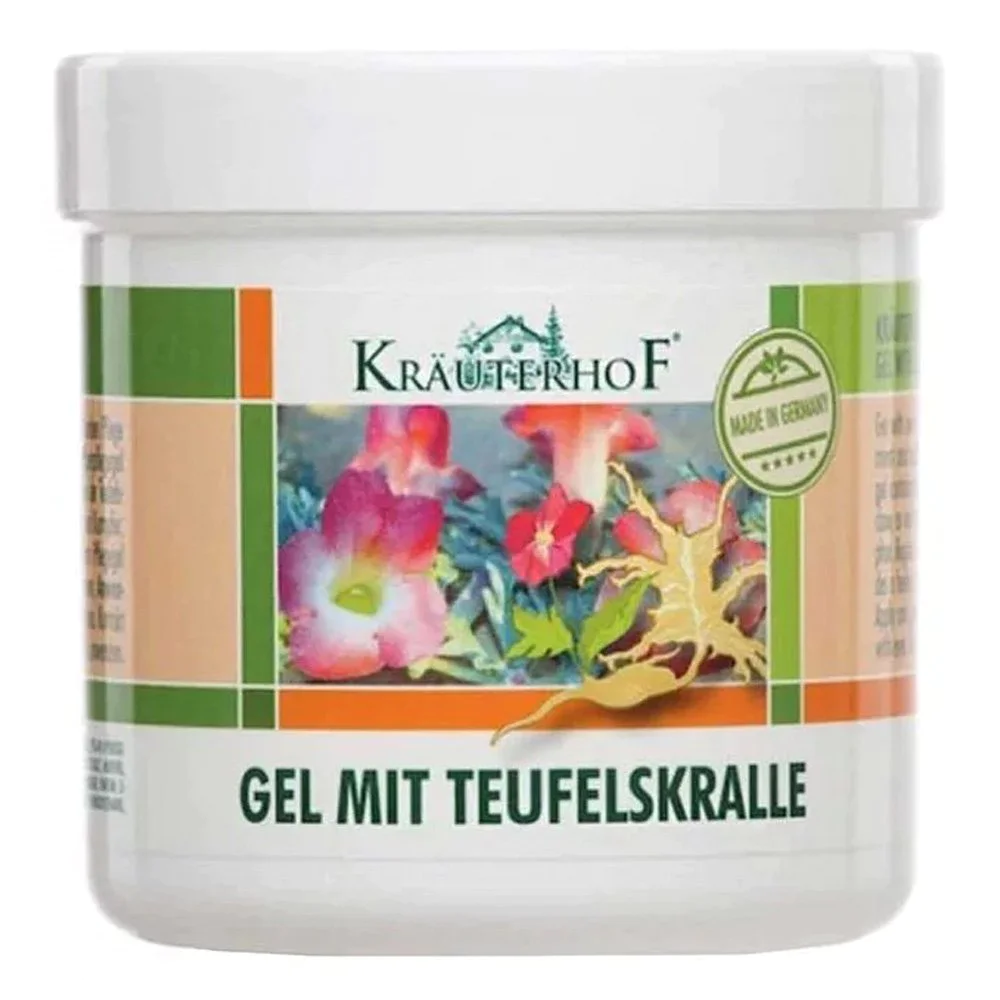 Krauterhof Gel με Αρπαγόφυτο & Ευκάλυπτο με Αναλγητική & Αντιφλεγμονώδη Δράση για Πόνους Μυών & Αρθρώσεων, 500ml Krauterhof Gel με Αρπαγόφυτο & Ευκάλυπτο με Αναλγητική & Αντιφλεγμονώδη Δράση για Πόνους Μυών & Αρθρώσεων, 500ml