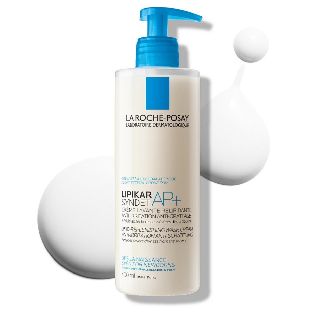 La Roche Posay Lipikar Syndet AP+ Κρέμα Καθαρισμού Σώματος για Πολύ Ξηρό Δέρμα με Τάση Ατοπίας, 400ml