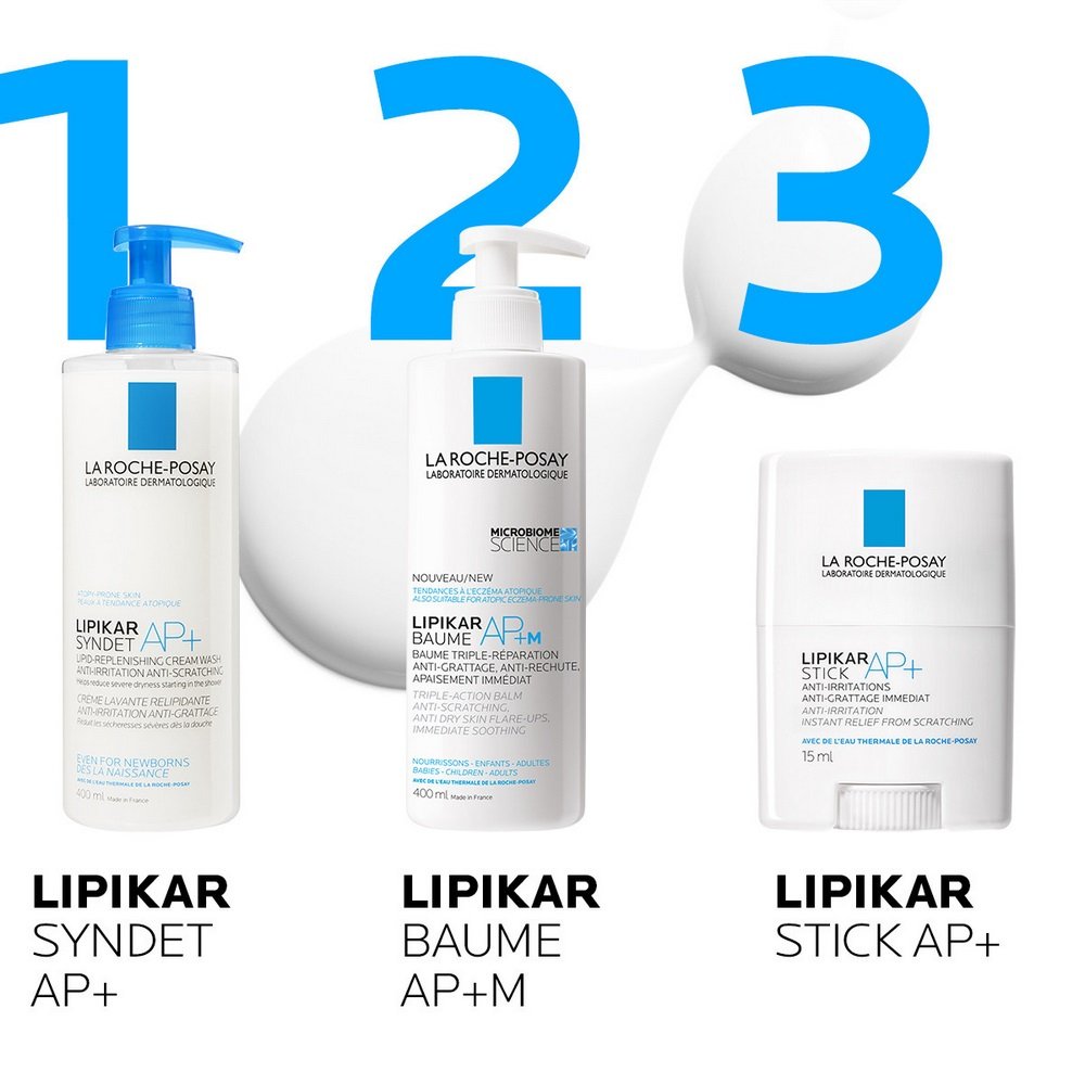 La Roche Posay Lipikar Syndet AP+ Κρέμα Καθαρισμού Σώματος για Πολύ Ξηρό Δέρμα με Τάση Ατοπίας, 400ml