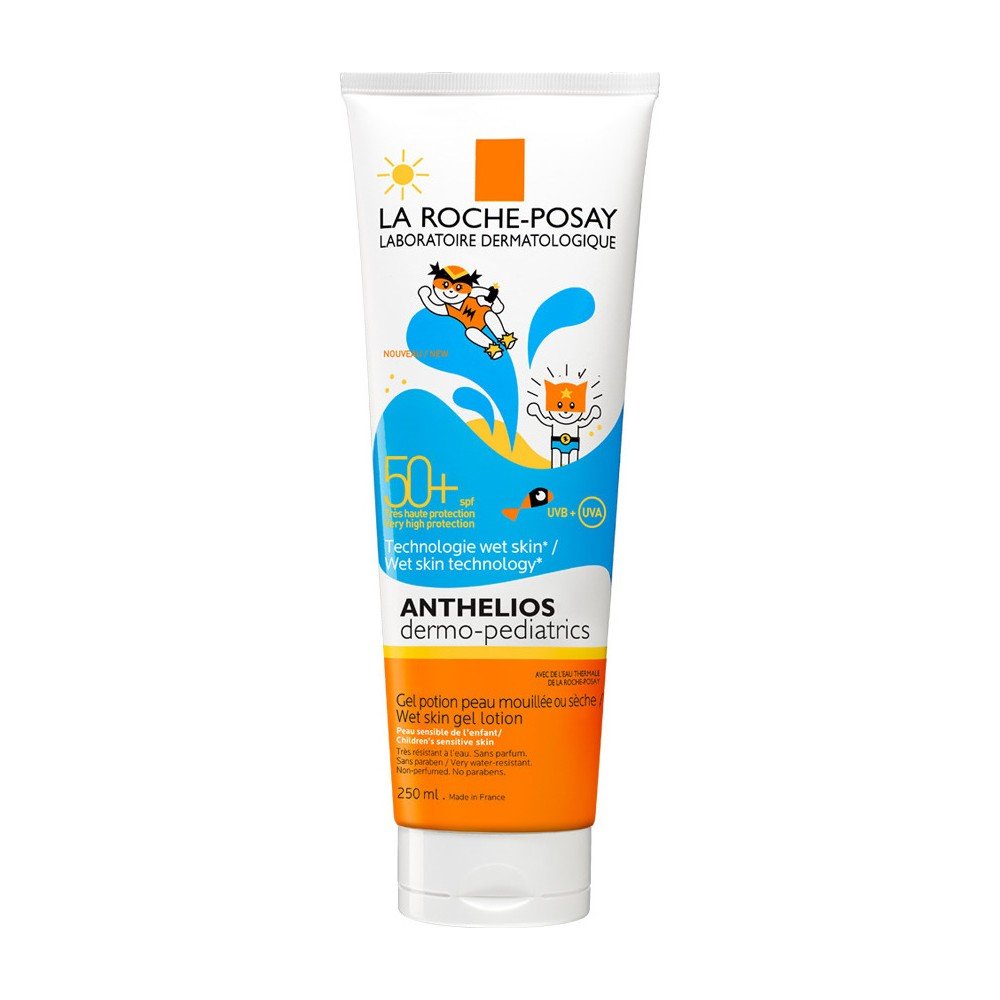 La Roche Posay Anthelios Dermo-Pediatrics Wet Skin Gel Lotion SPF50+ Παιδικό Αντηλιακό για Πρόσωπο/Σώμα 250ml La Roche Posay Anthelios Dermo-Pediatrics Wet Skin Gel Lotion SPF50+ Παιδικό Αντηλιακό για Πρόσωπο/Σώμα 250ml