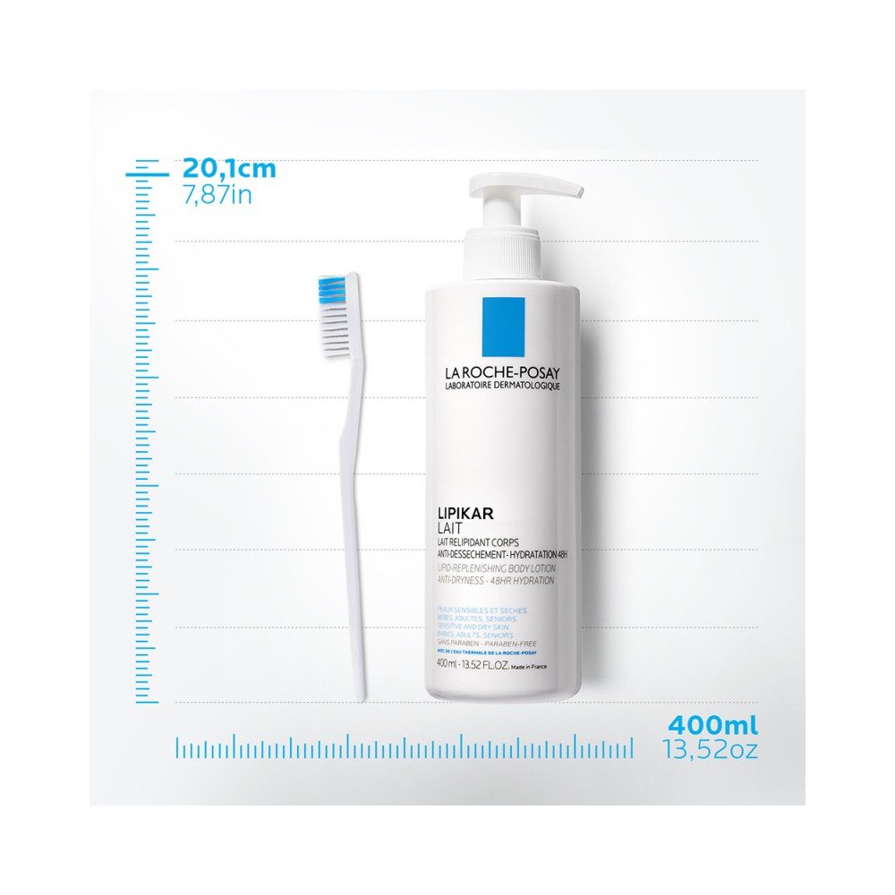 La Roche Posay Lipikar Lait Γαλάκτωμα Σώματος για το Ξηρό Δέρμα, 400ml